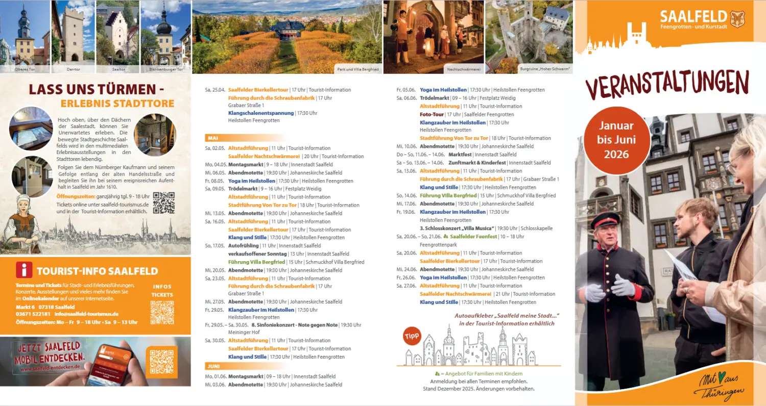 Veranstaltungen Saalfeld